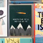 'Whit's fur ye' Range of cards and gifts